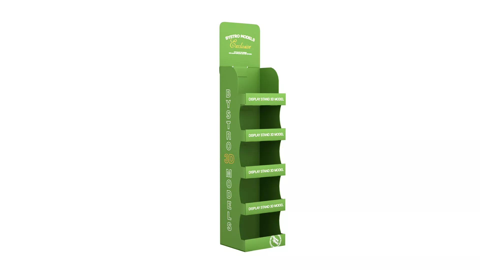 Point Of Sale Display Low-poly 3D model
