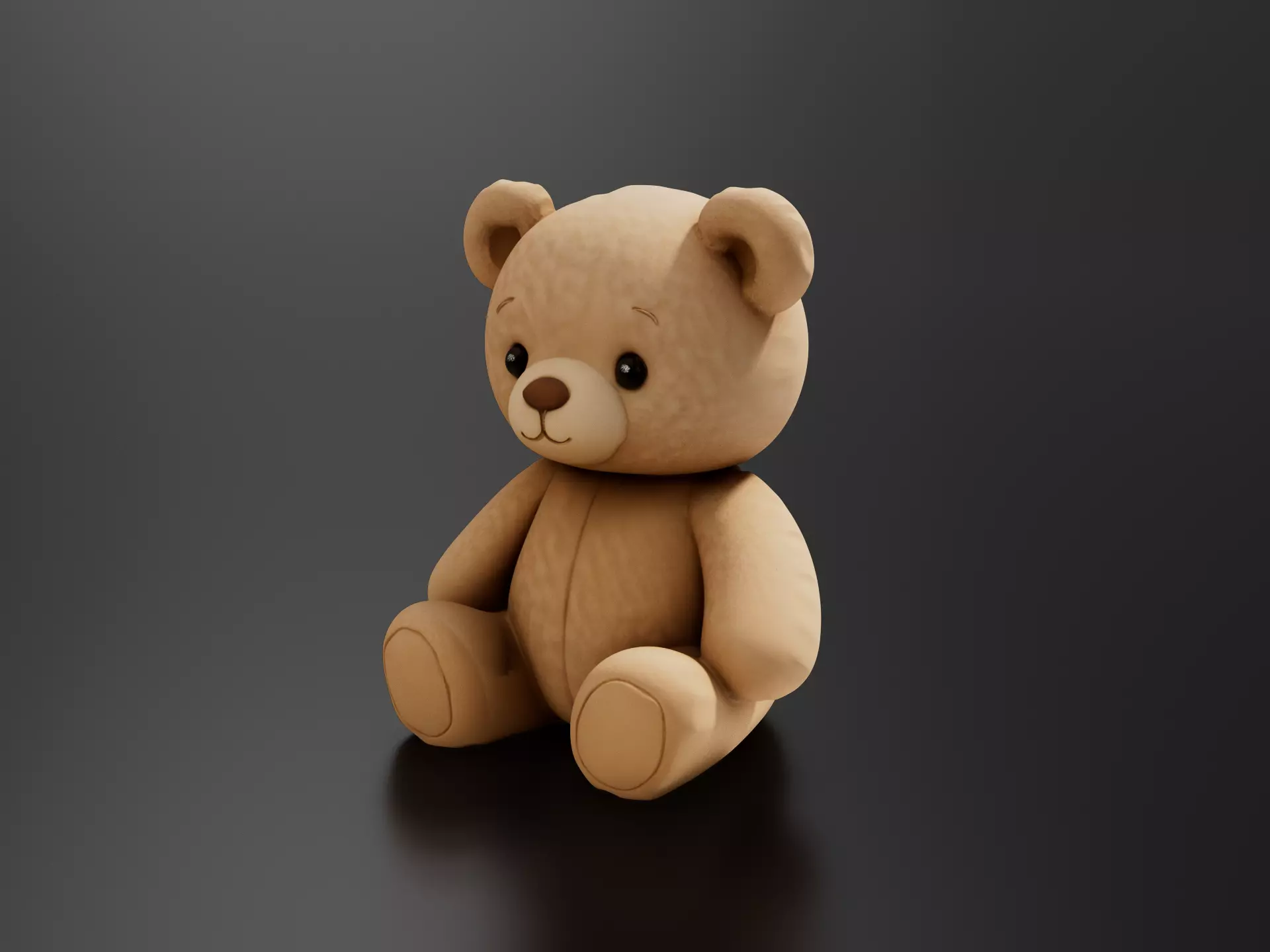 Teddy Bear 6 3D print model