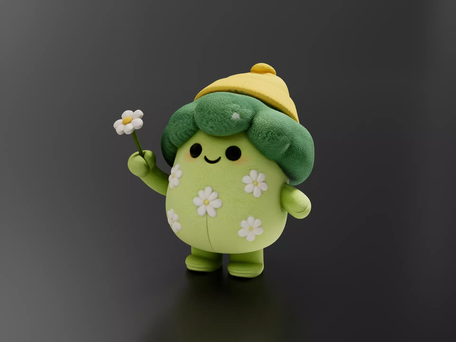 Vegetables doll 3D print model