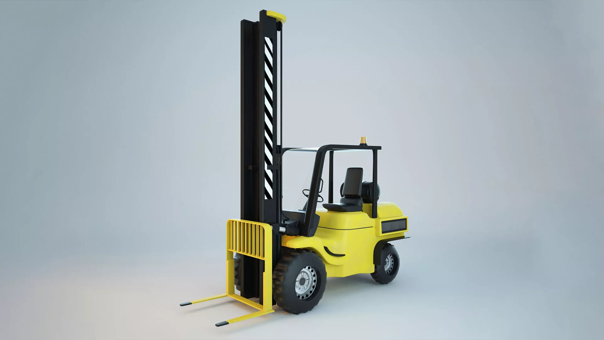 Loader Forklift 3D model