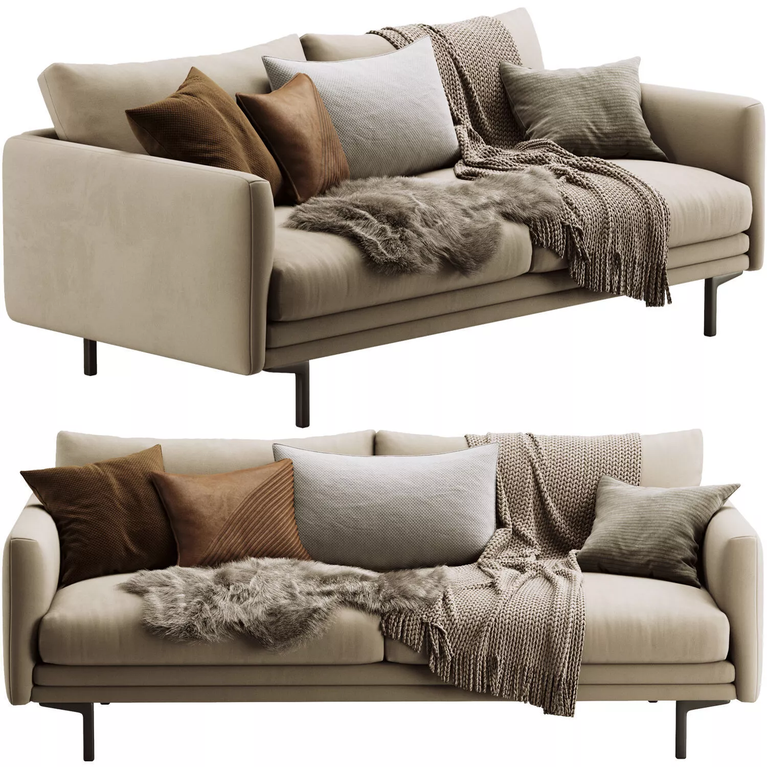 Lomi Sofa 3D model