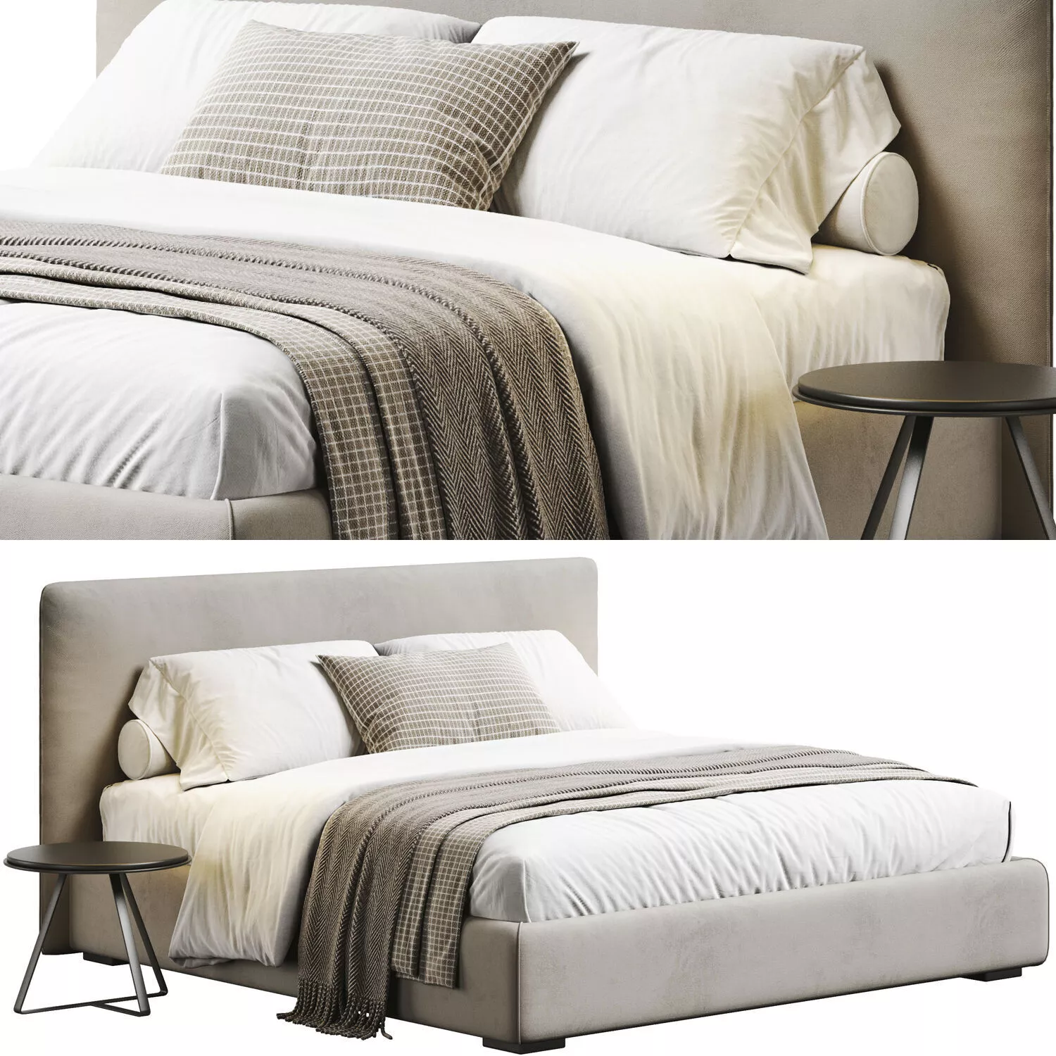 Gaya Bed 3D model