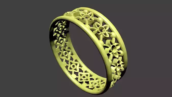 Cross Ring 3D print model