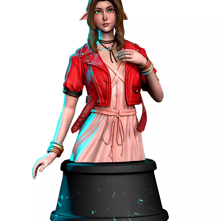 Bust X - Heroic Scale Miniature 3D print model