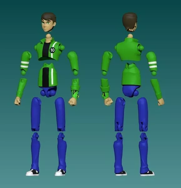 Ben 10 - Articulado 3D print model