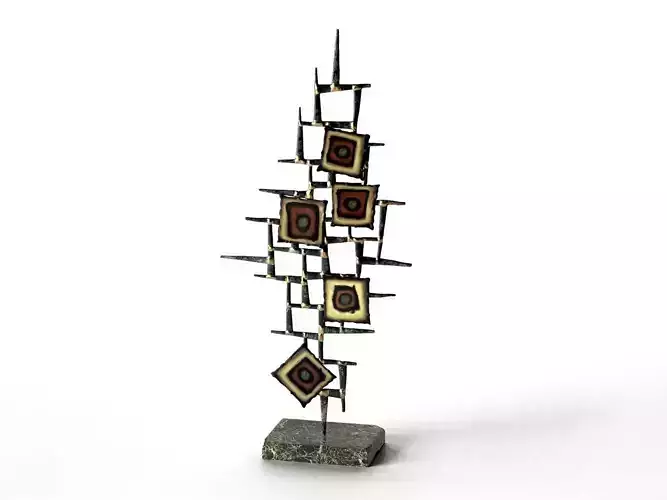 Brutalist Nails Sculptures