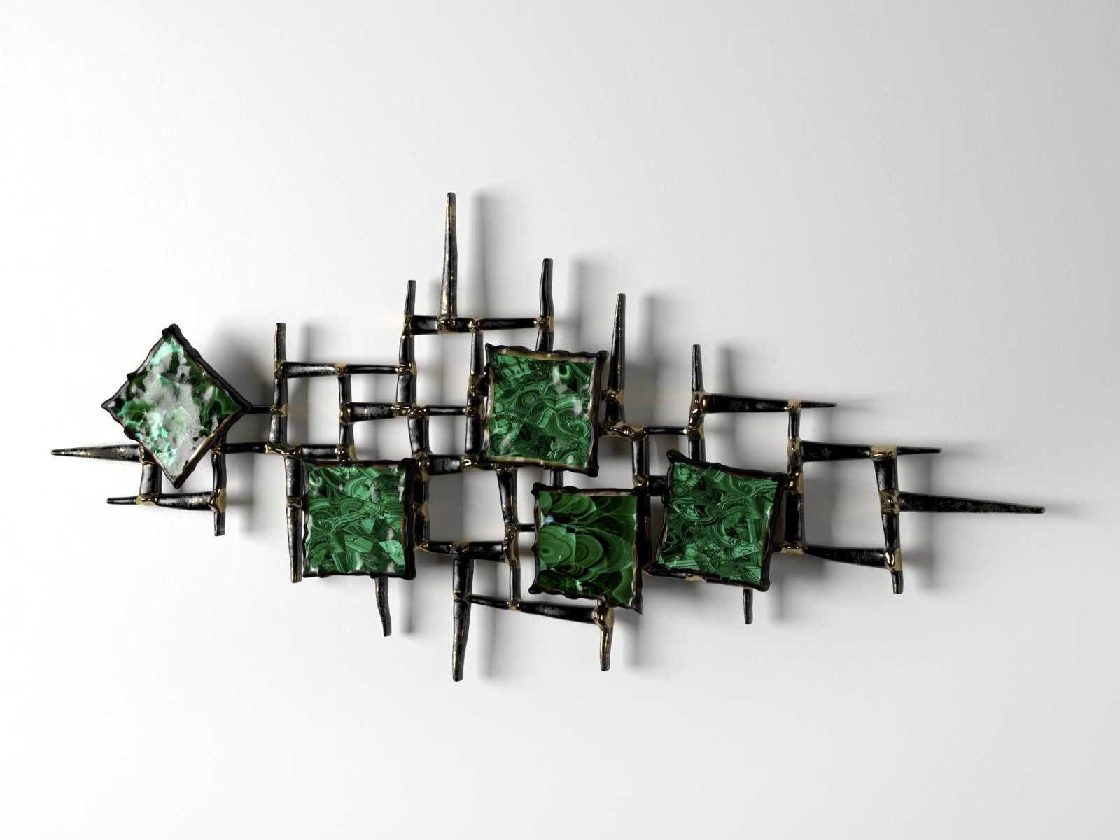 Brutalist Nails Sculptures 3D model_1