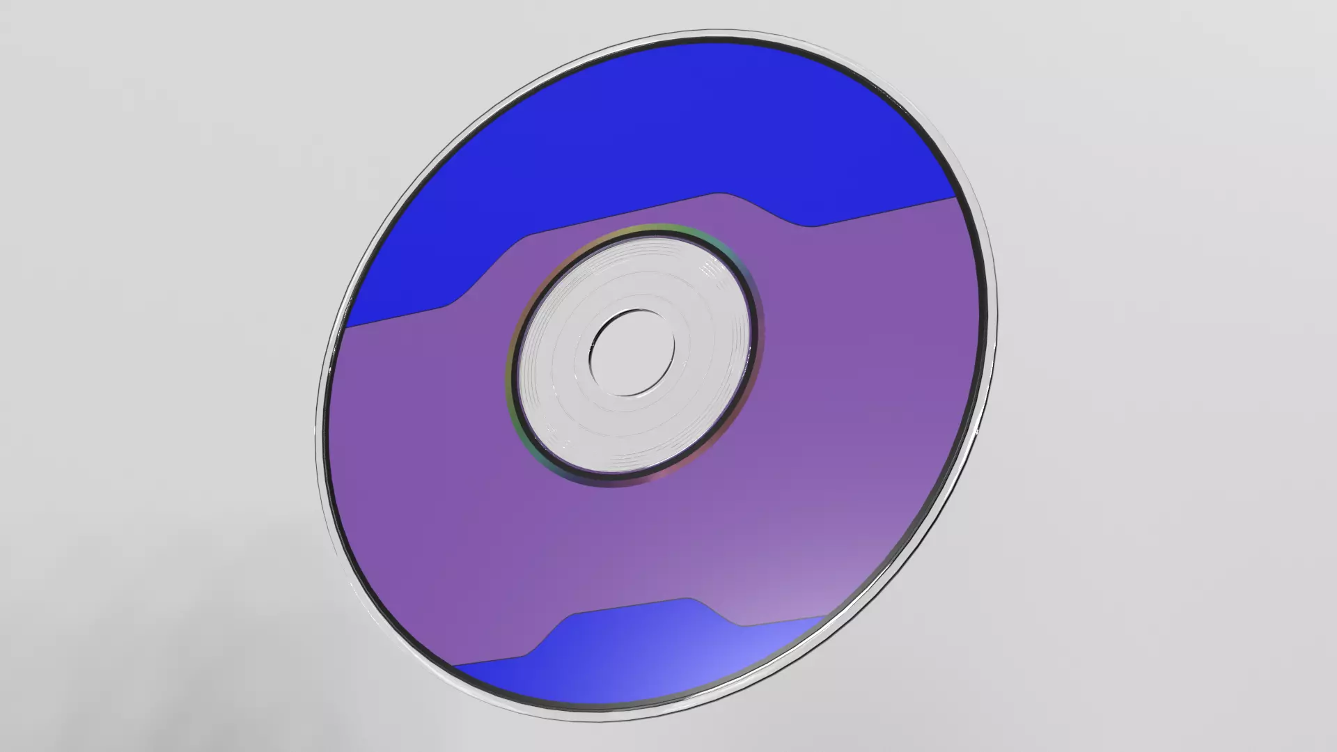 CD DVD Disk PBR 7 Low-poly 3D model
