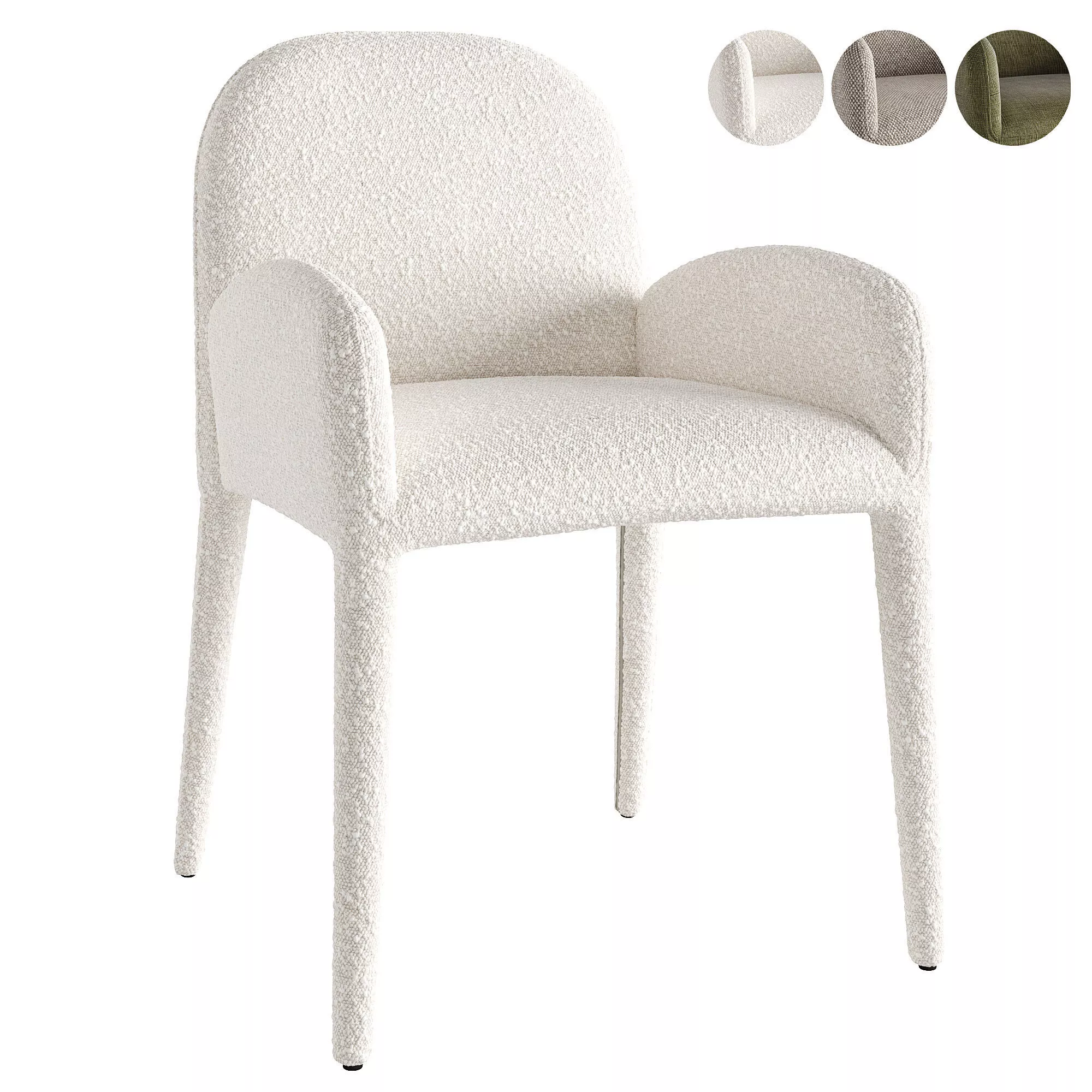 Tyler Dining Chair 3D model