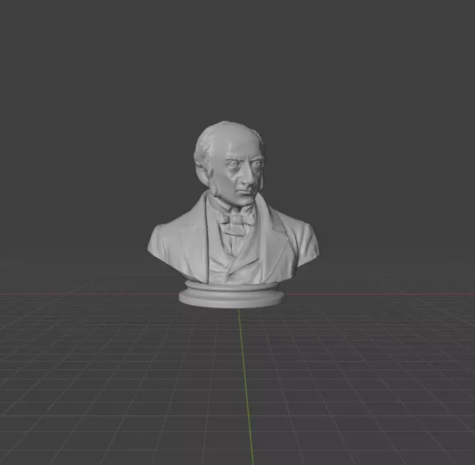 William Wordsworth 3D print model