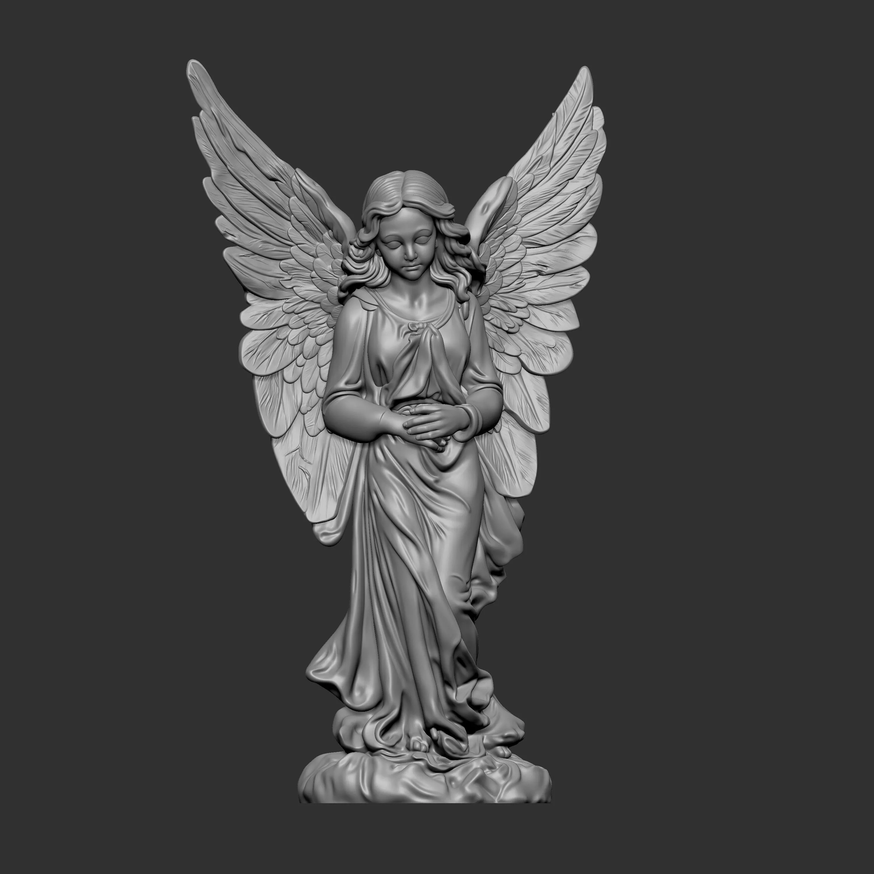 angel figurine 3D print model