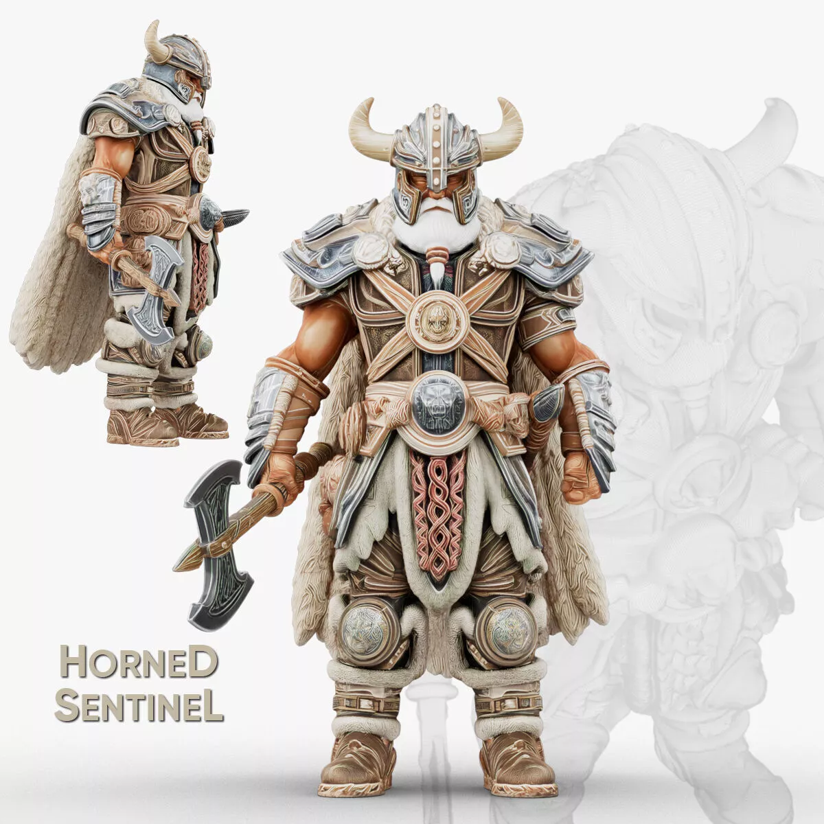 Horned Sentinel 3D model
