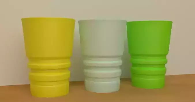 3D Printable Cups