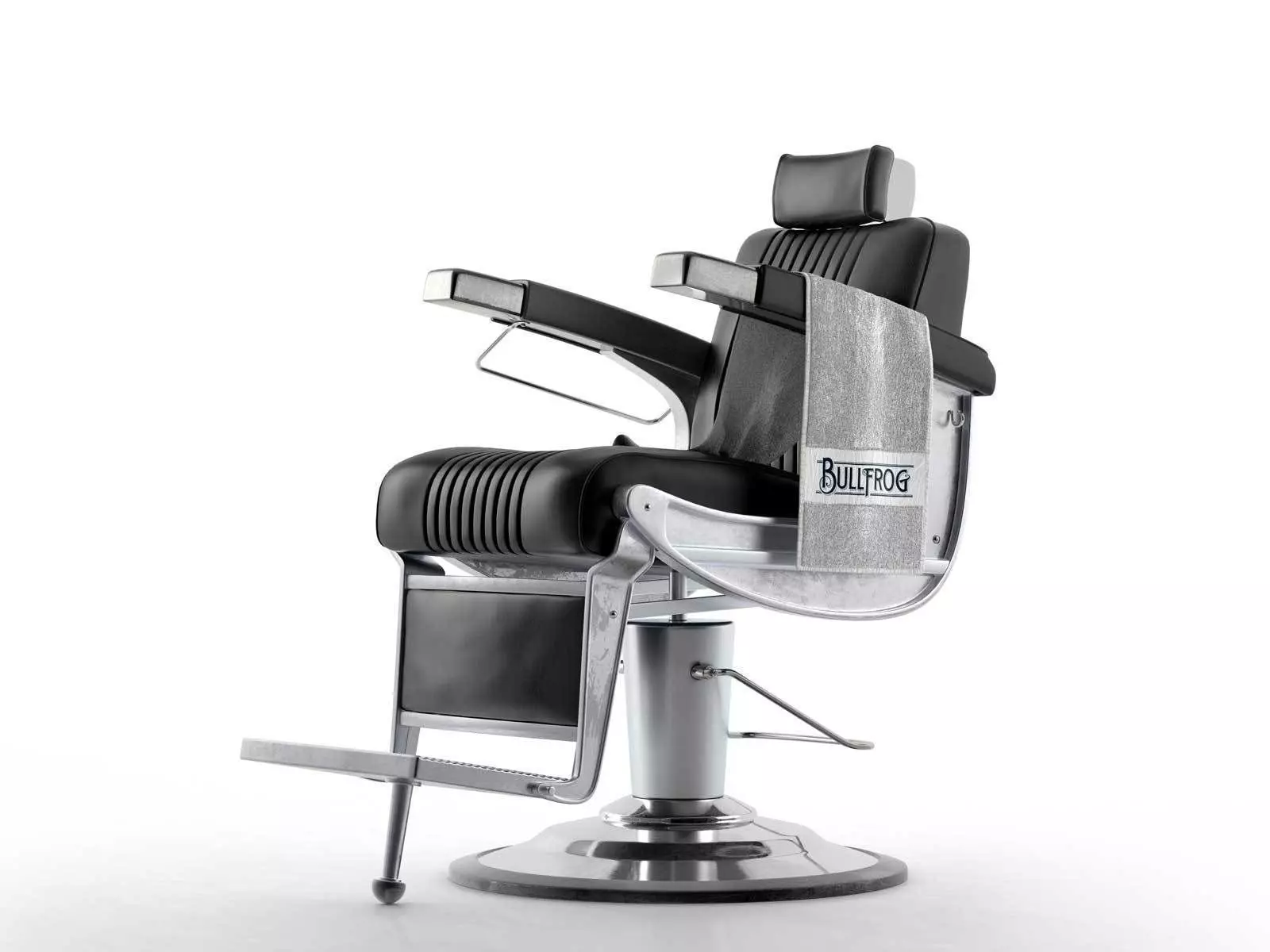 Bullfrog Barber Chair 3D model_0