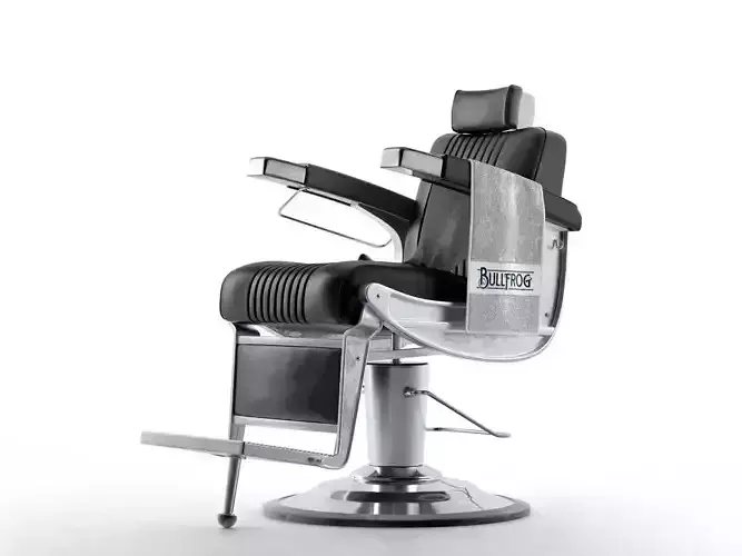 Bullfrog Barber Chair 3D model
