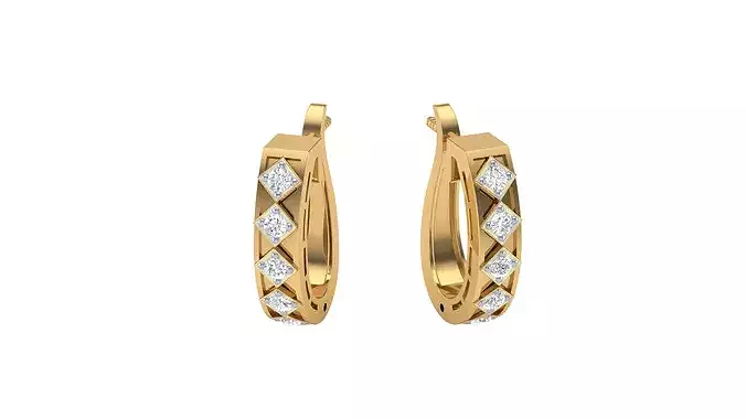 Gold Hoop Bali Earrings Jewelry Design