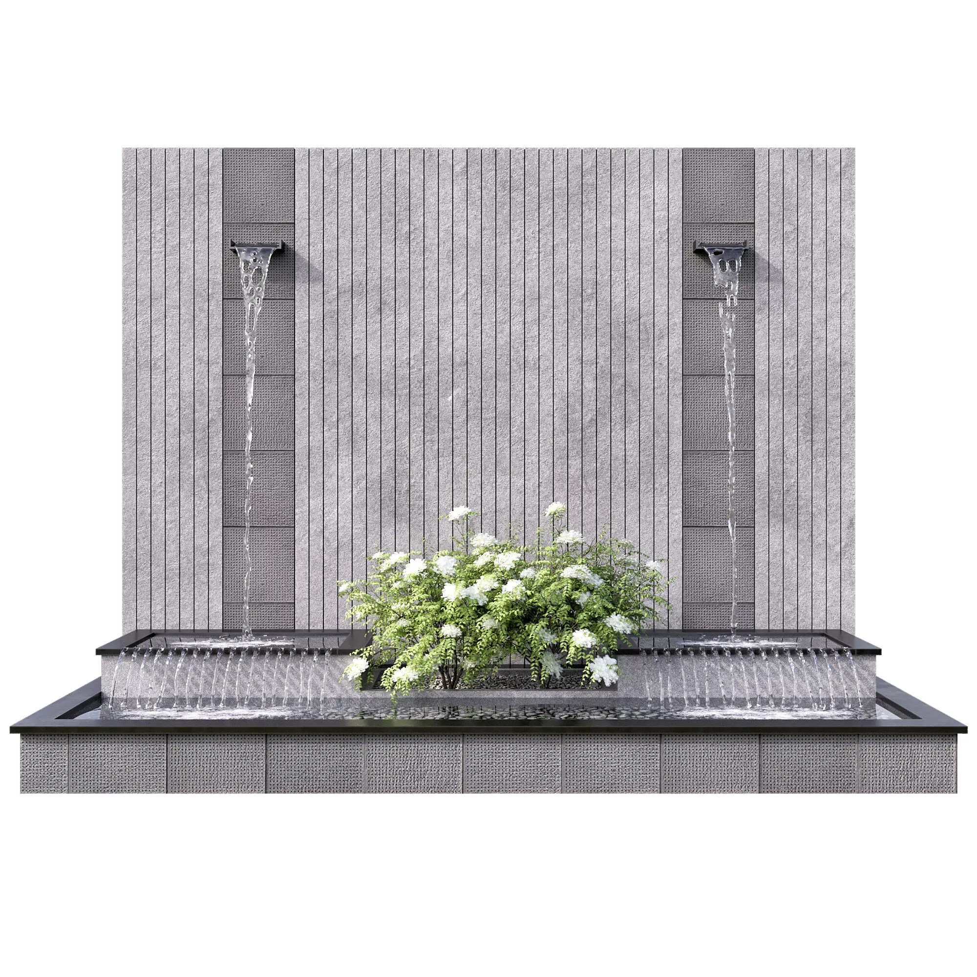 WATERFALL FOUNTAIN CASCADE NO25 A 3D model
