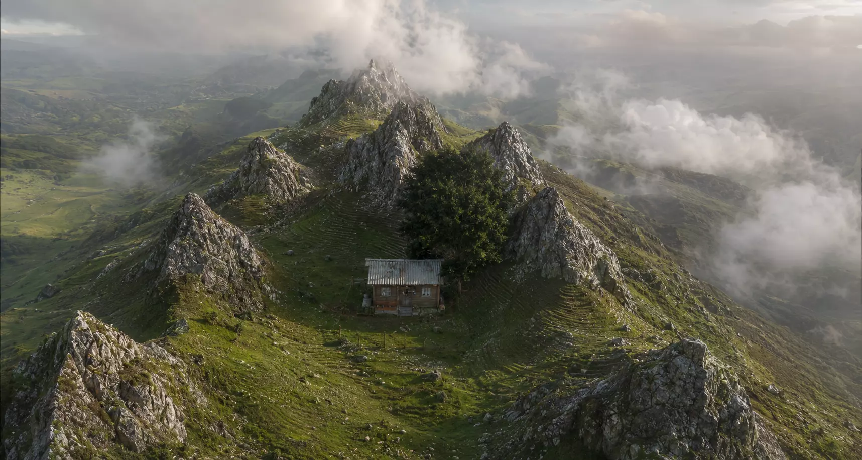 mountains environment Low-poly 3D model