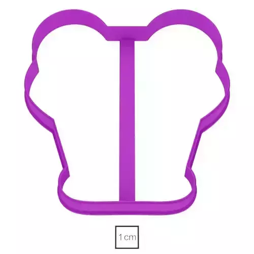 Cupcake Frog cookie cutter for professional