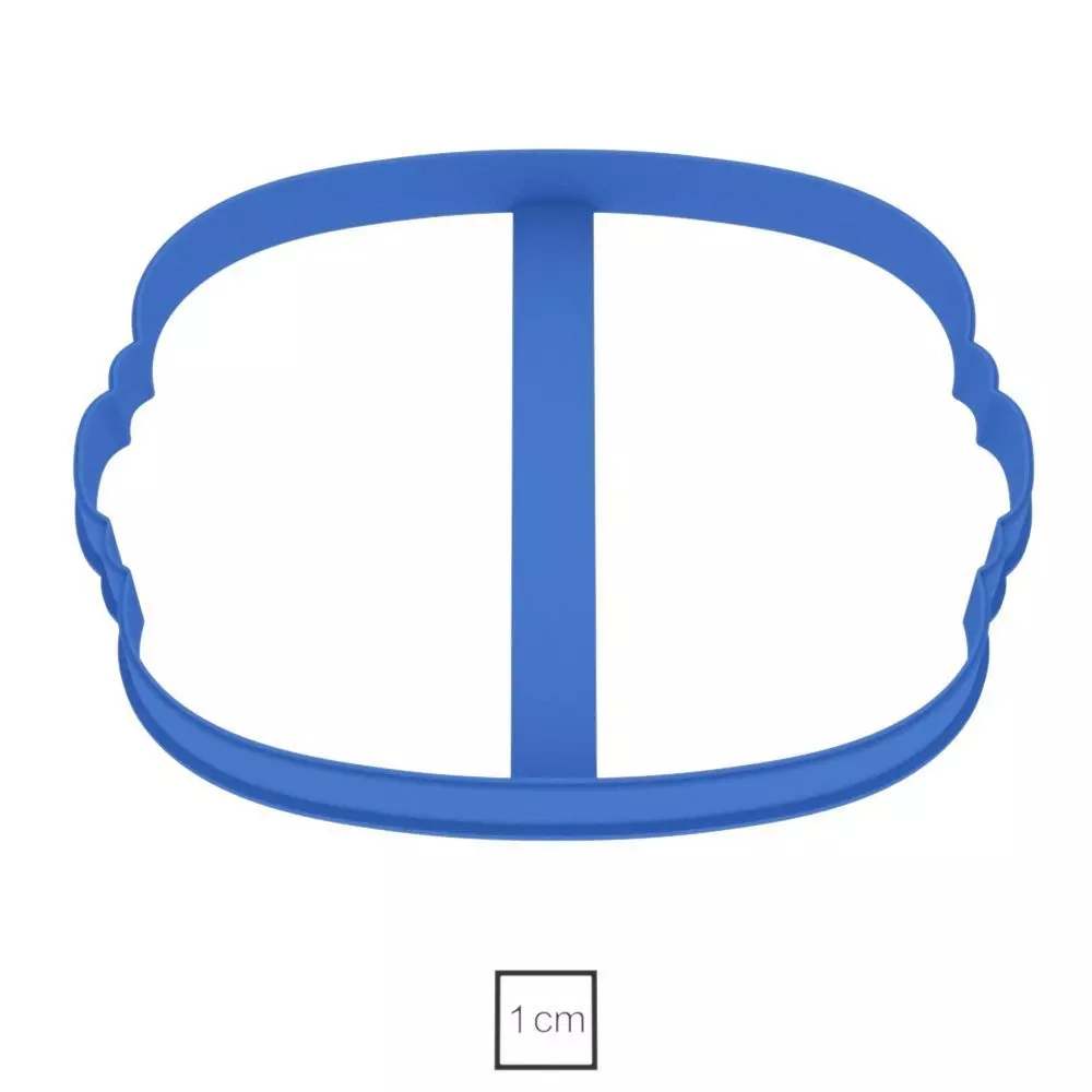 Macaroons cookie cutter for professional Free 3D print model