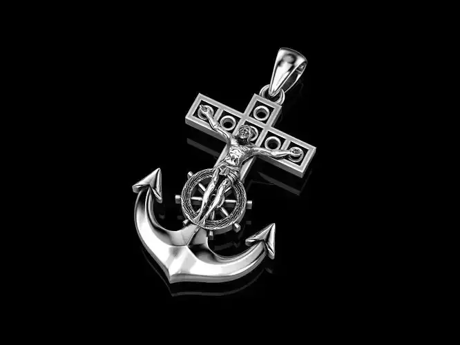 Cross Anchor and Steering Wheel