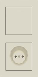 Electric outlet and switch Free low-poly 3D model