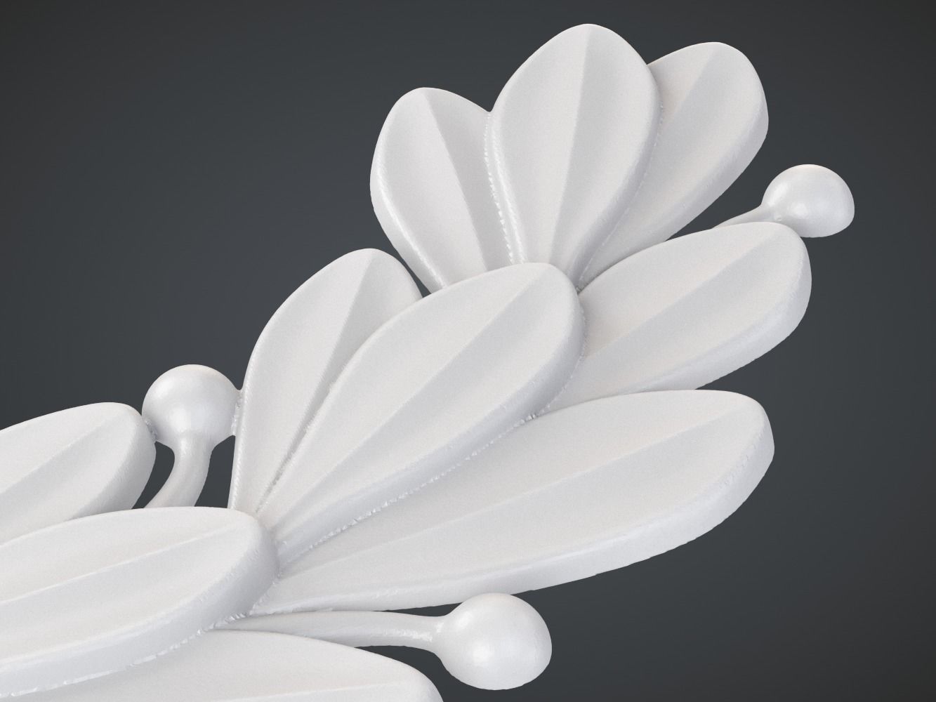 Laurel Wreath 3D print model_6