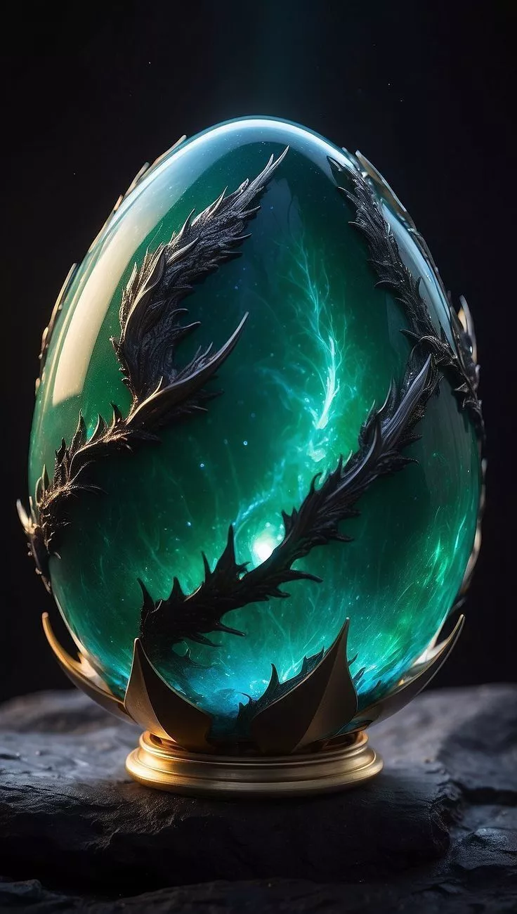 Dragon Realms Storm egg Free 3D print model