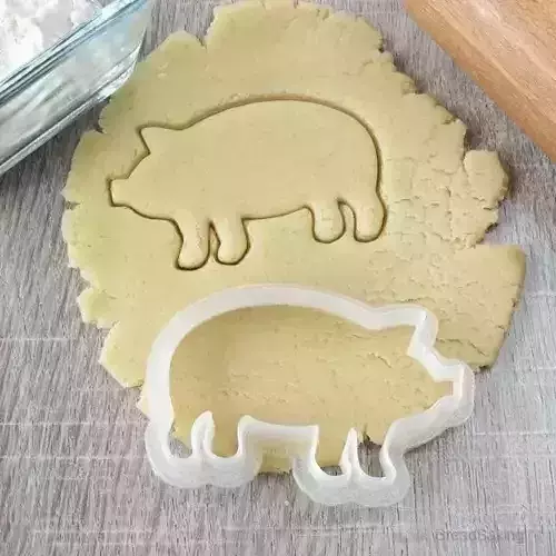 Pig 2 cookie cutter for professional