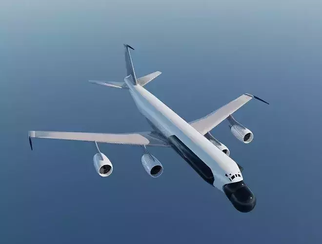 Phalcon ELTA Suite Radar Plane - Custom 1950s Modernized Jet