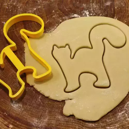 Cat cookie cutter for professional