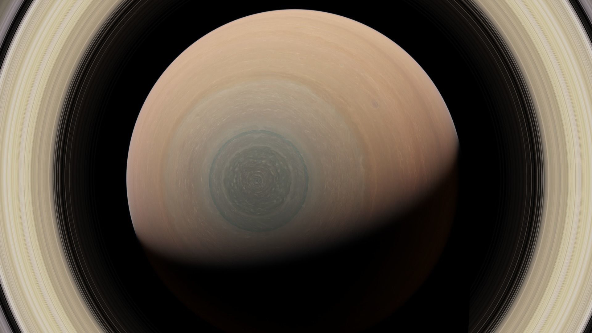 Saturn 16K Photorealistic Low-poly 3D model_48