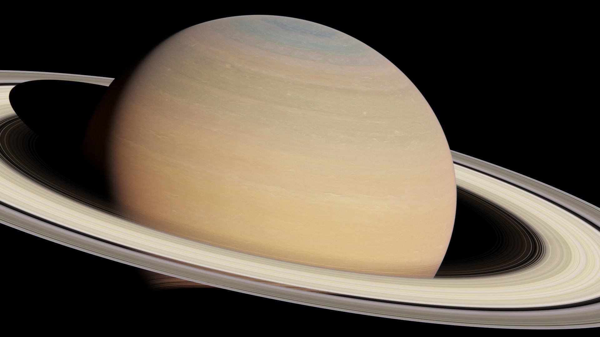 Saturn 16K Photorealistic Low-poly 3D model_10