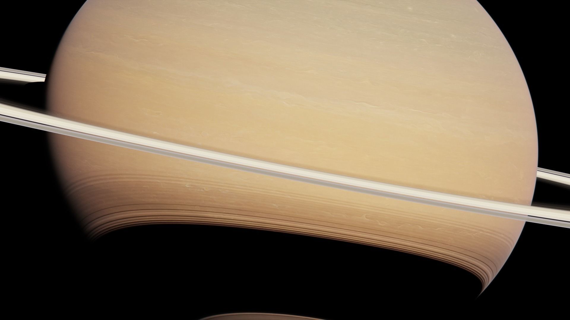 Saturn 16K Photorealistic Low-poly 3D model_7
