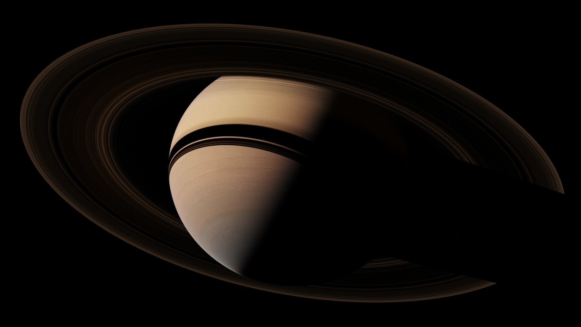 Saturn 16K Photorealistic Low-poly 3D model_21