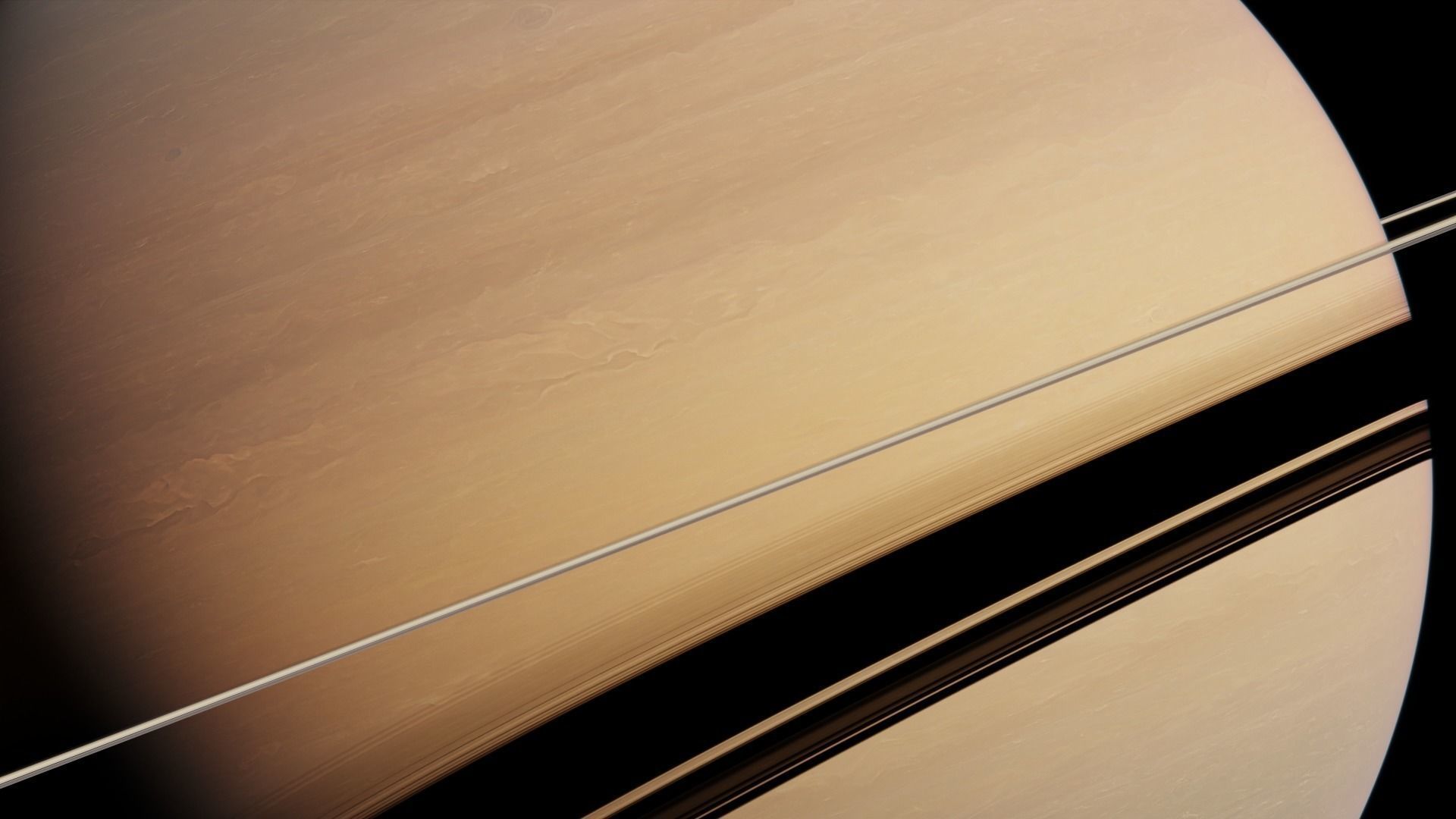 Saturn 16K Photorealistic Low-poly 3D model_31