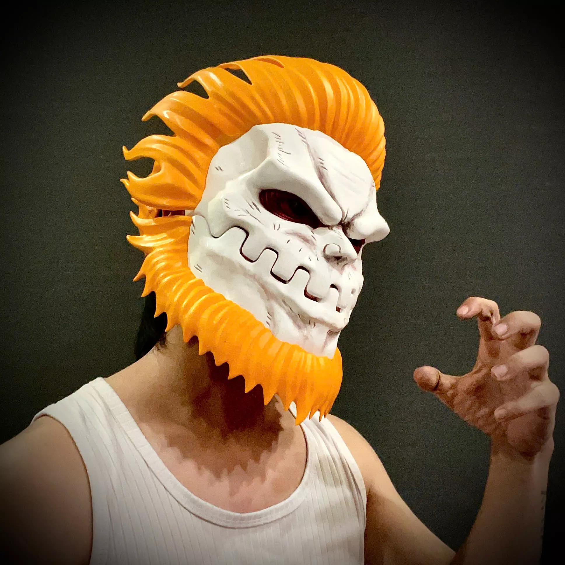 Jaw Titan Head Mask - Multi Parts - Attack On Titan Cosplay 3D print model