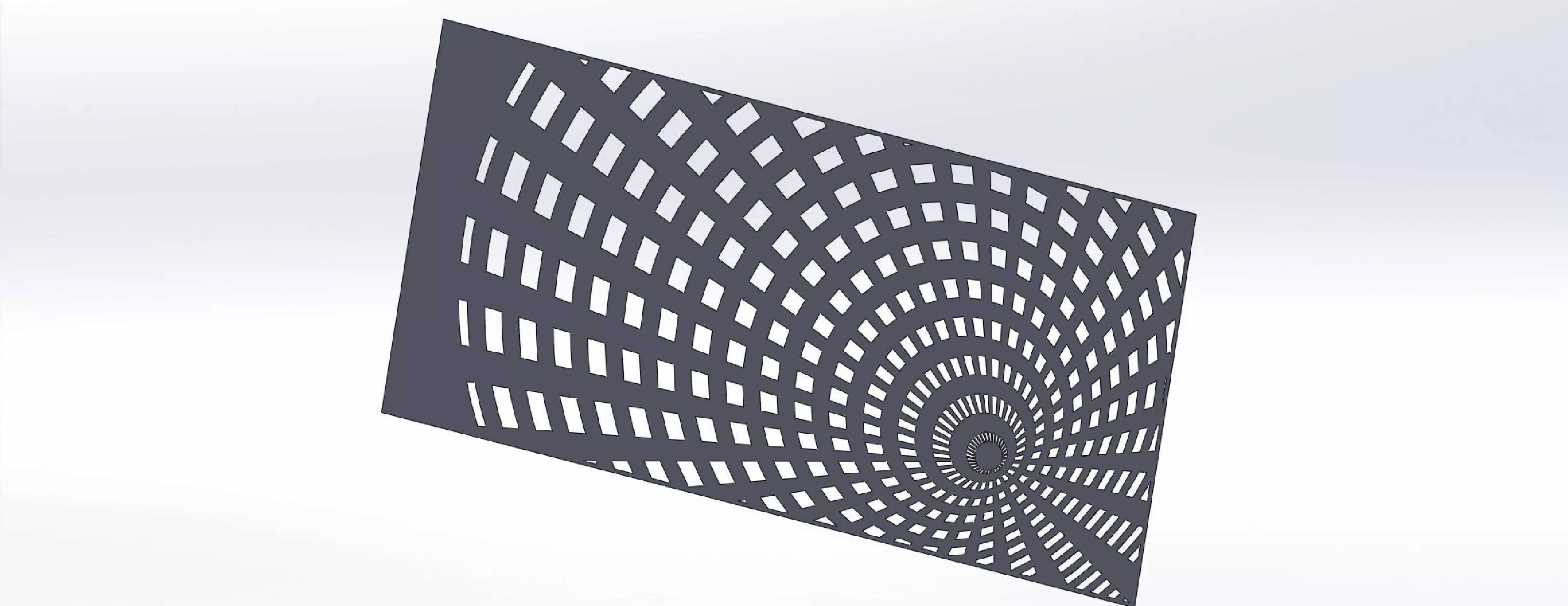 laser-cut sheet metal decorative coating 3D model