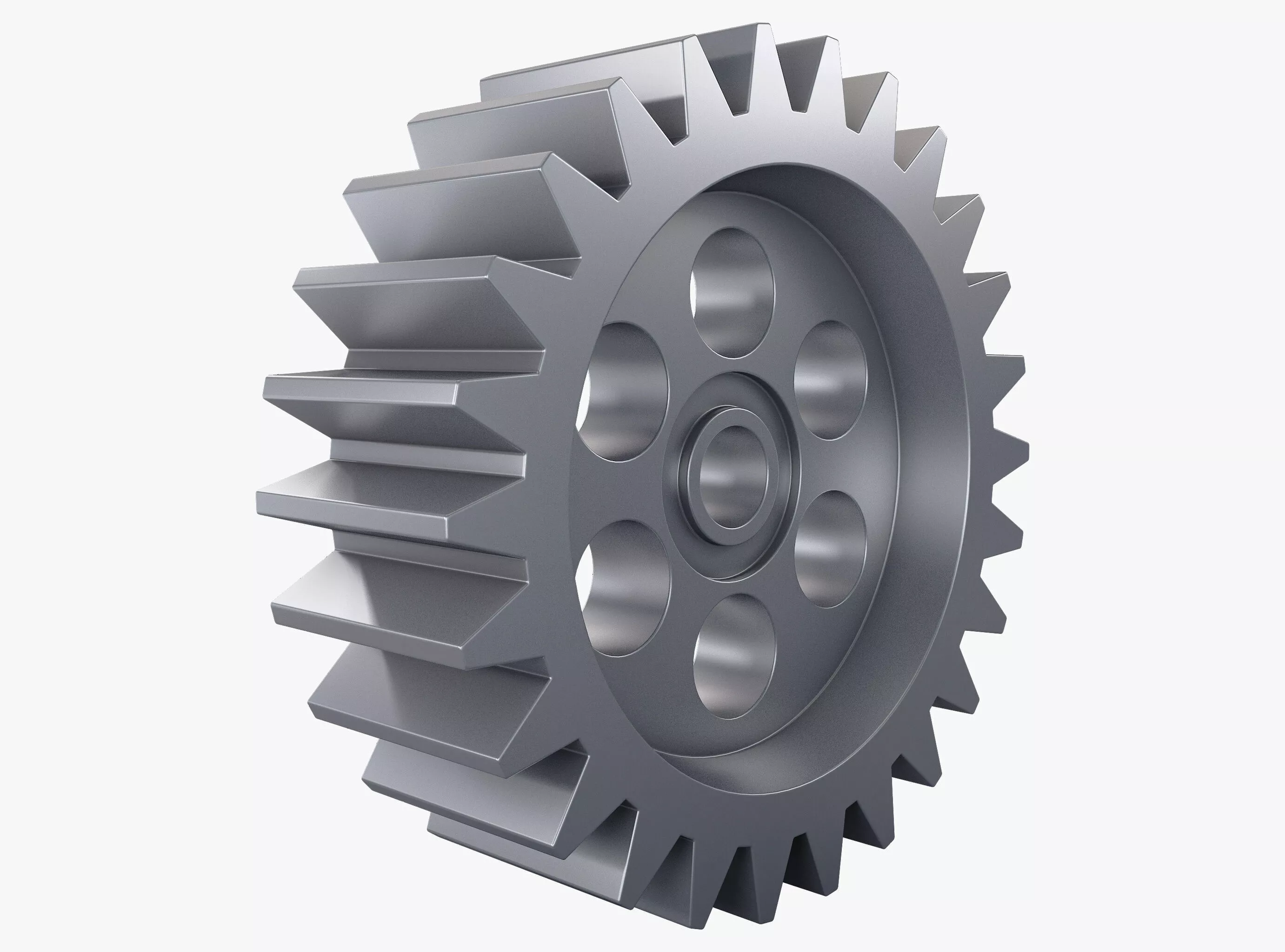 Gear Spur D220mm T71mm M1 3D model