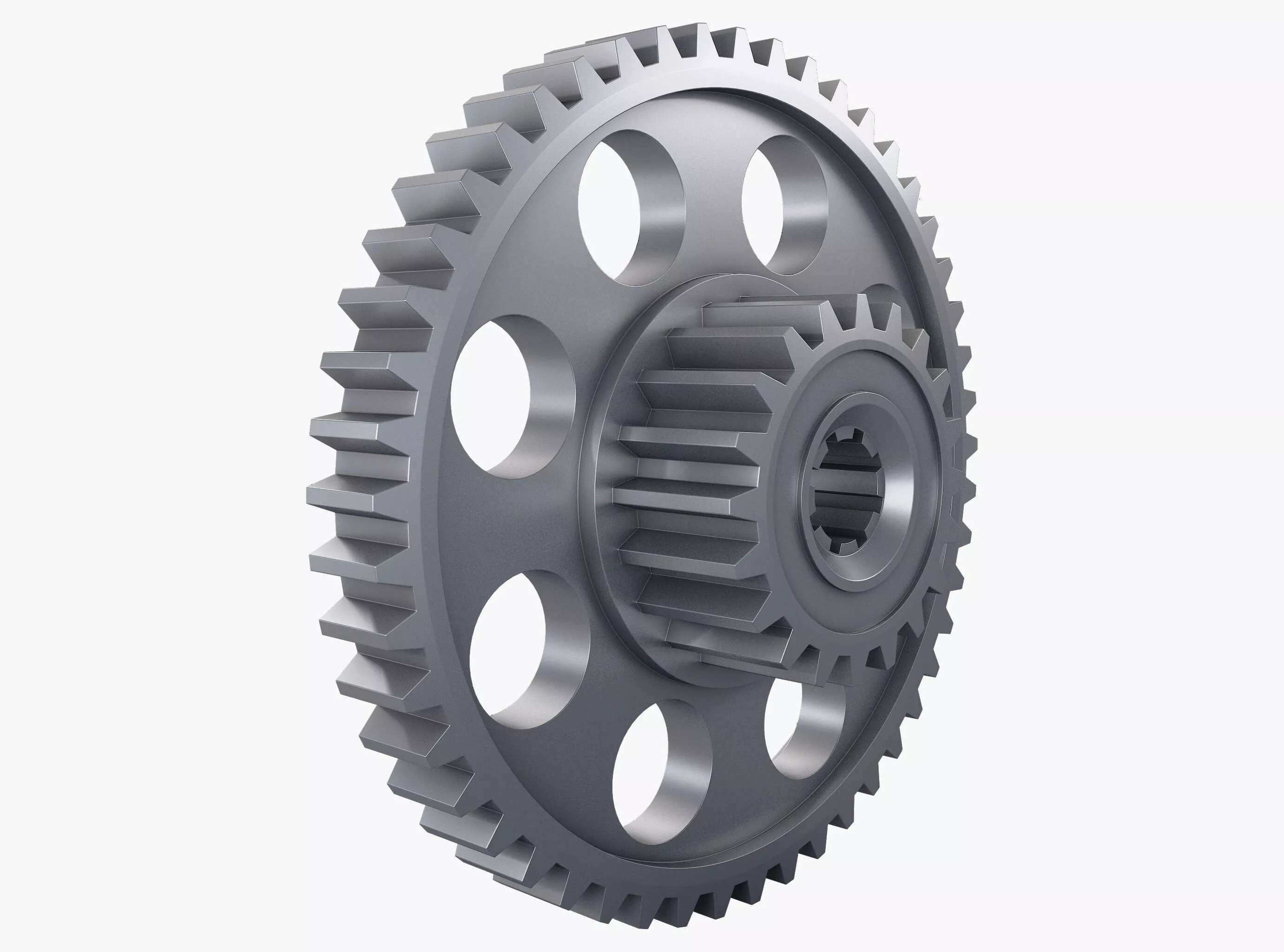 Gear Spur D567mm T161mm M1 3D model