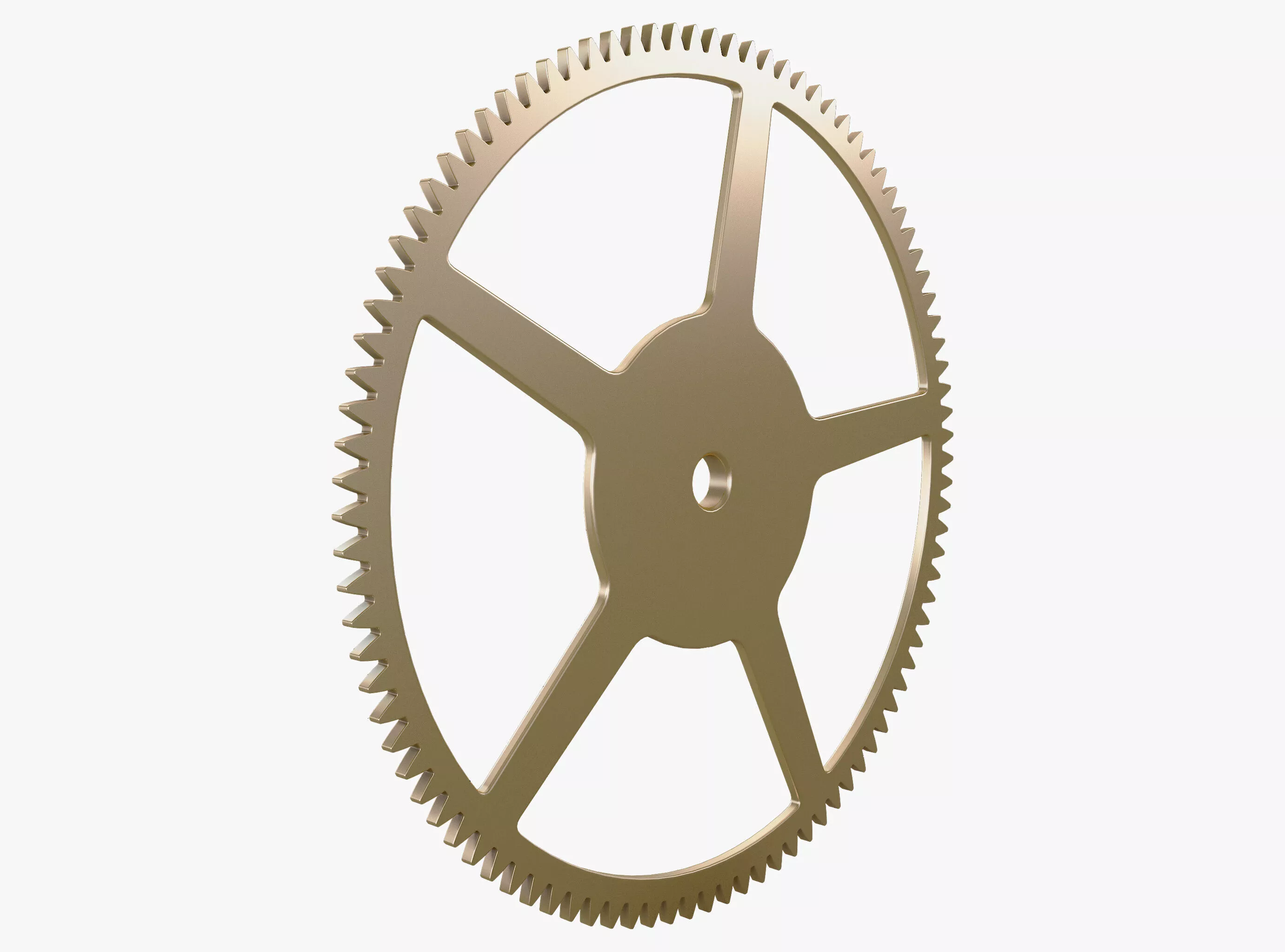 Gear Spur D593mm T18mm M1 3D model