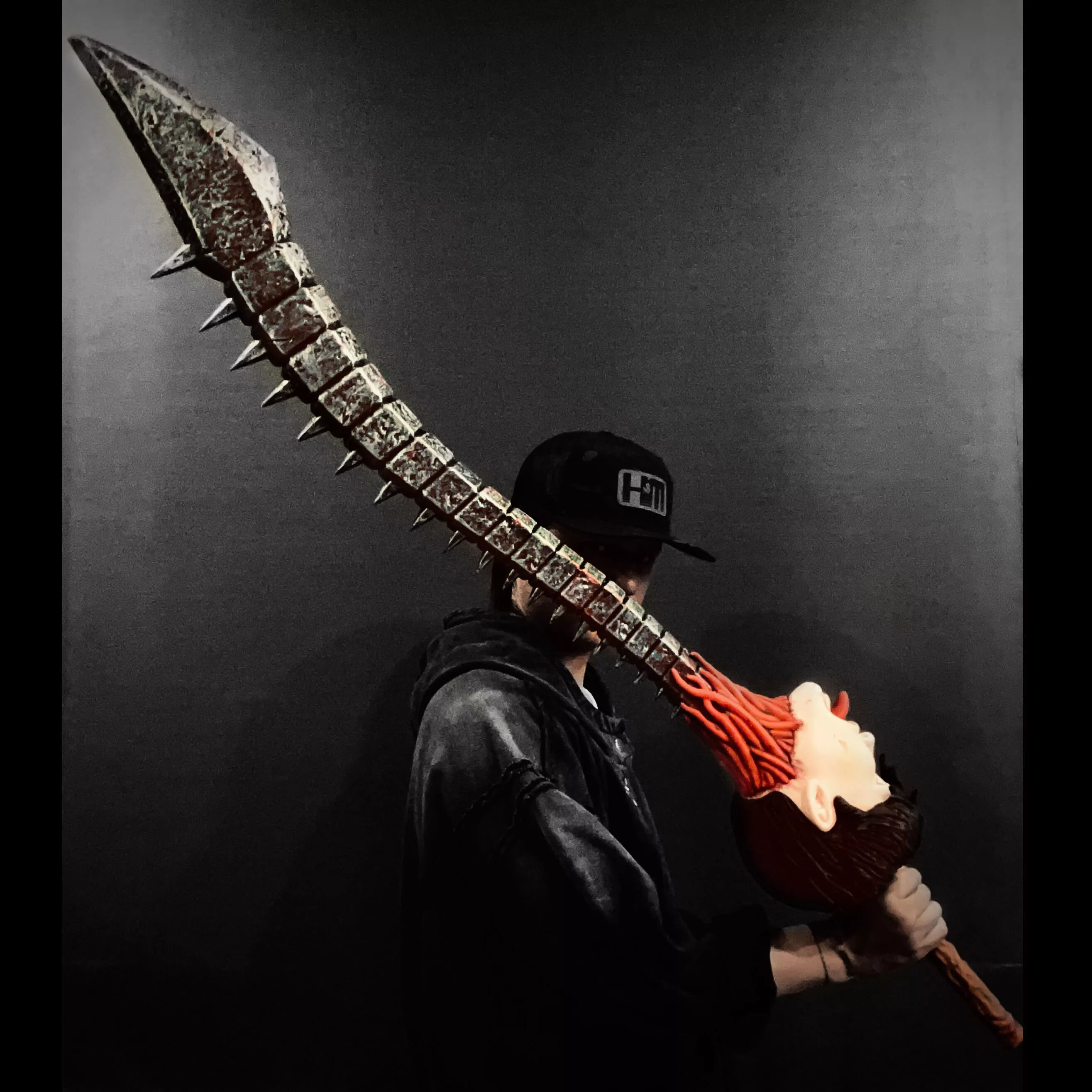 Tanaka Spinal Cord - Yoru Sword - Chainsaw Man Cosplay 3D print model