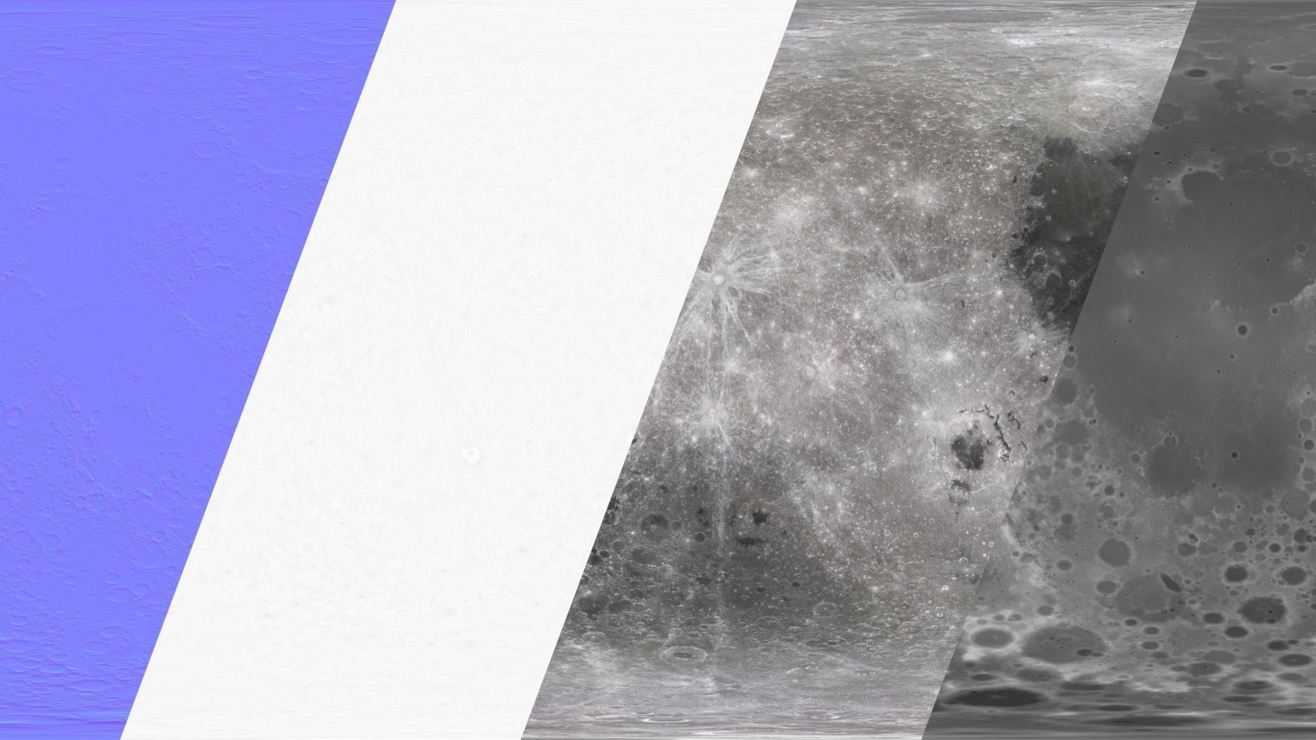 Moon 16K Photorealistic Low-poly 3D model_36