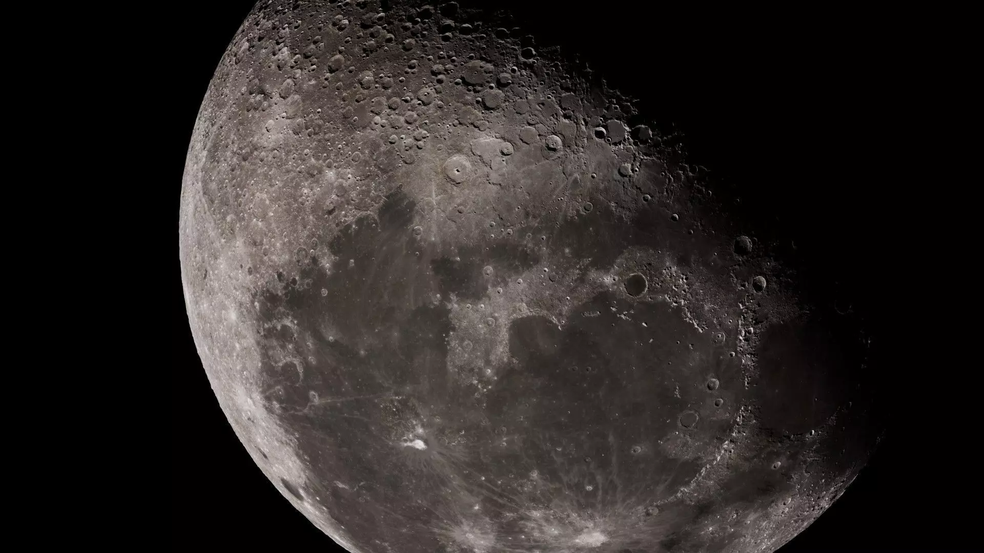 Moon 16K Photorealistic Low-poly 3D model_13