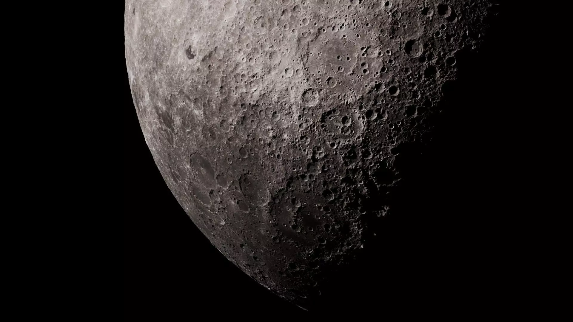 Moon 16K Photorealistic Low-poly 3D model_15