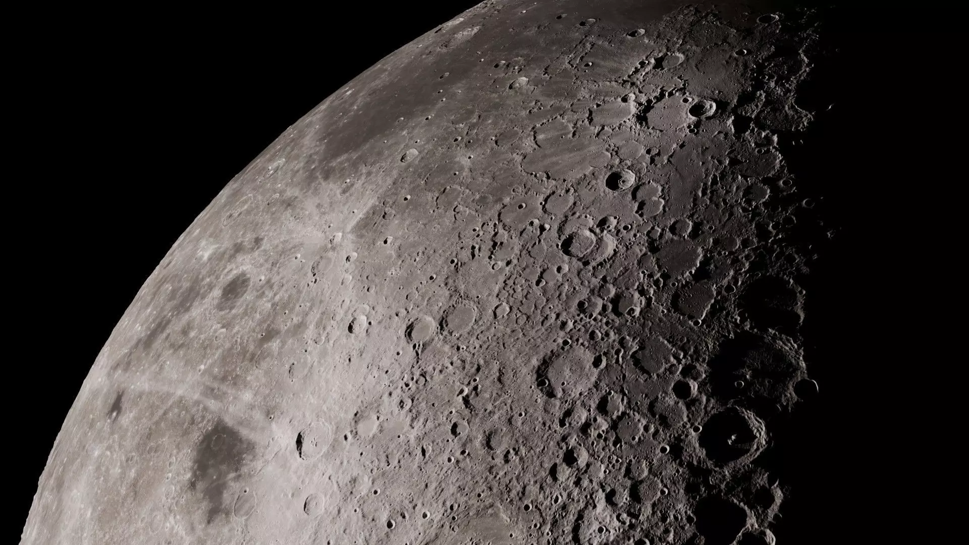 Moon 16K Photorealistic Low-poly 3D model_5