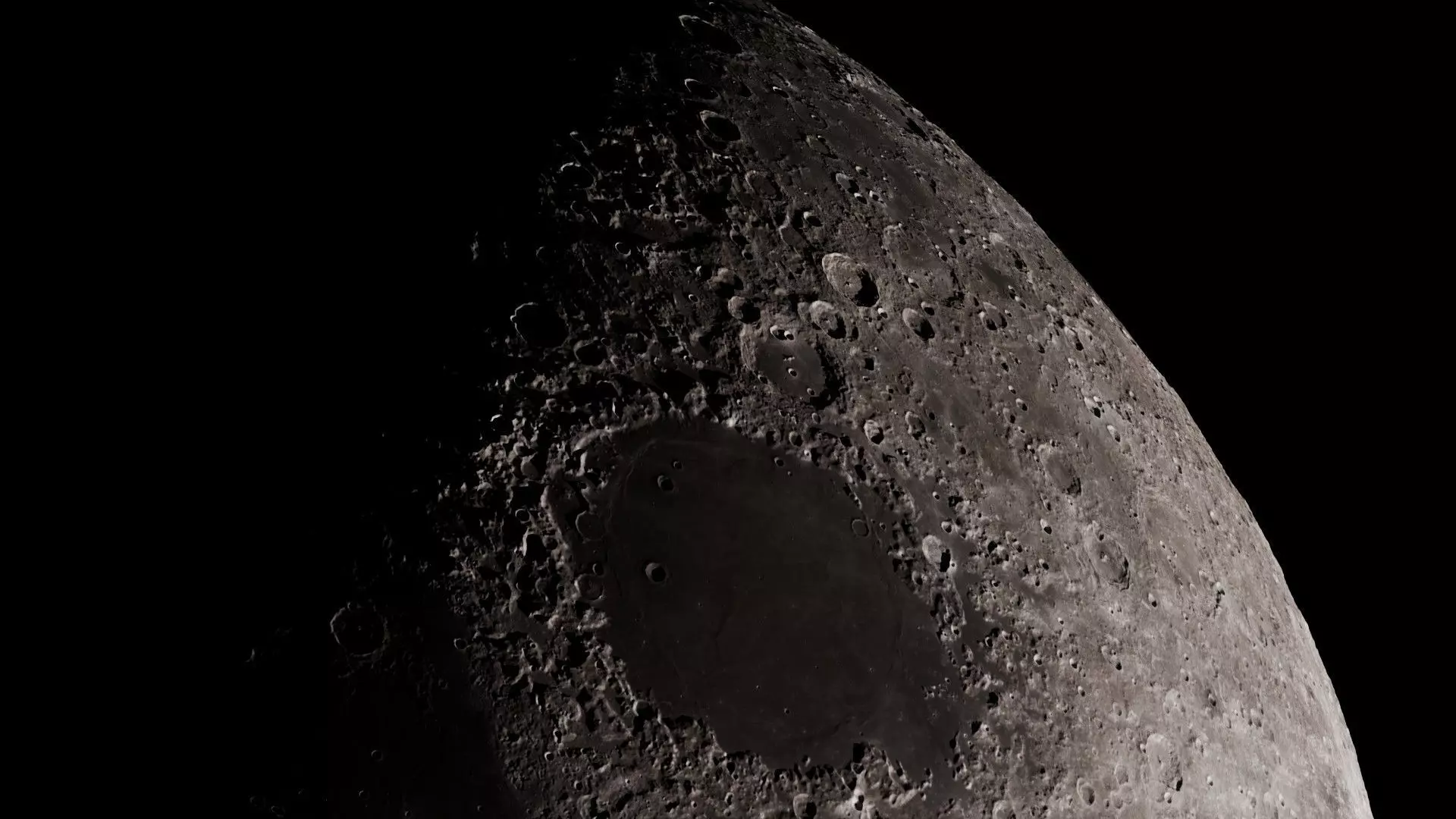 Moon 16K Photorealistic Low-poly 3D model_17