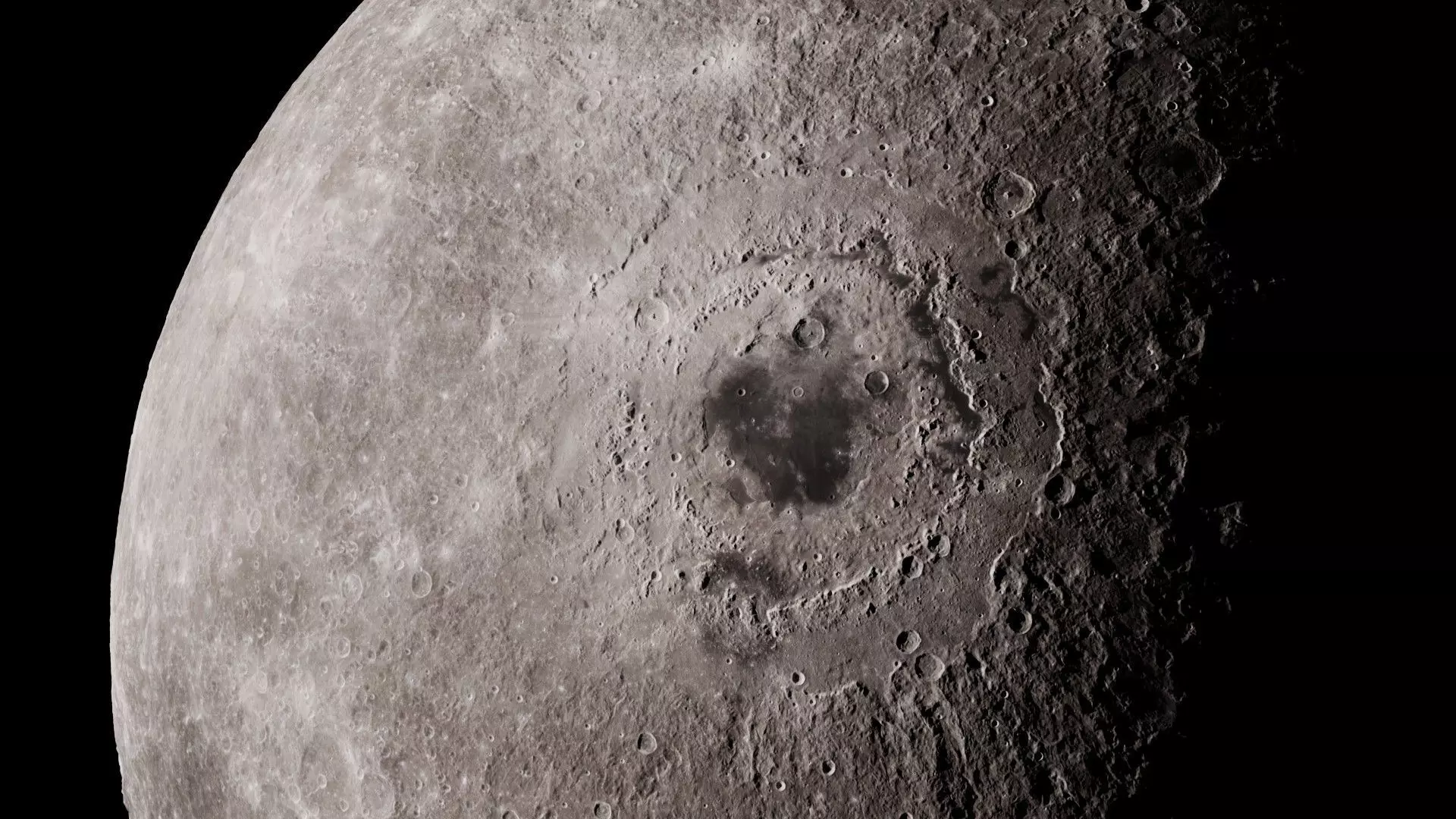 Moon 16K Photorealistic Low-poly 3D model_27