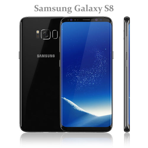 Samsung Galaxy S8 Black model 3D model