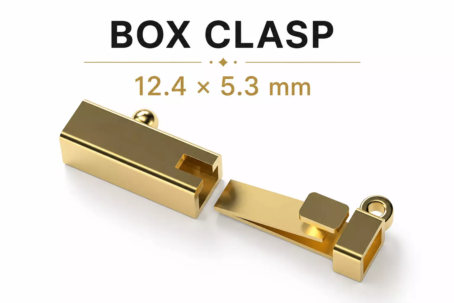 Box Clasp Mechanism 12mm 3D print model